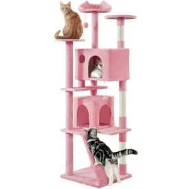 Yaheetech XL Cat Tree 80in Multi-Level Cat Tower